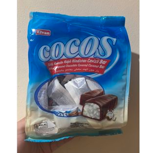 

Elvan cocos Chocolate coconut bar / Cocos cokelat Turkey isi kelapa 300g