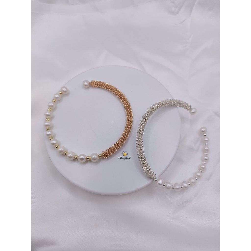 Gelang Bangle mutiara air tawar