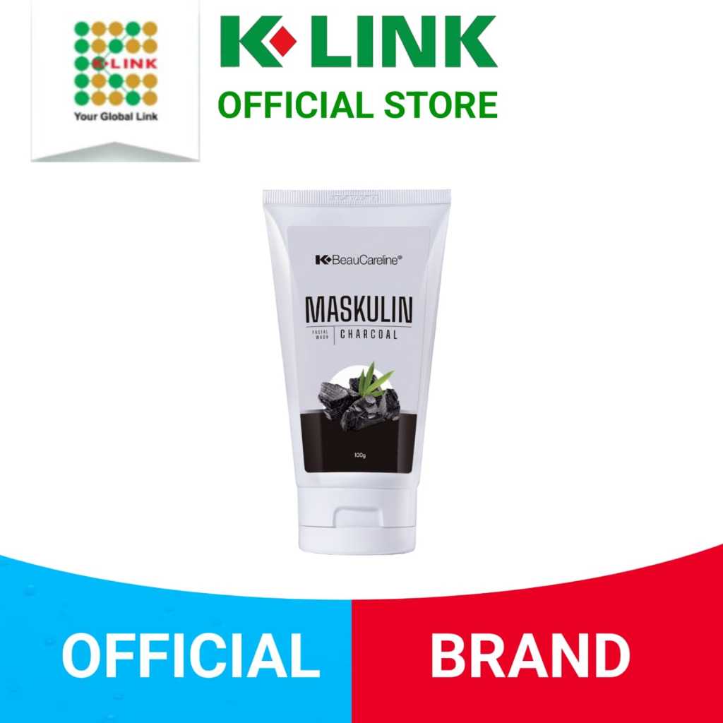 𝗢𝗙𝗙𝗜𝗖𝗜𝗔𝗟 𝗦𝗧𝗢𝗥𝗘.K-BEAUCARELINE MASKULIN CHARCOAL FACIAL WASH.MASKULIN PEMBERSIH WAJAH PRIA.MASKULIN F