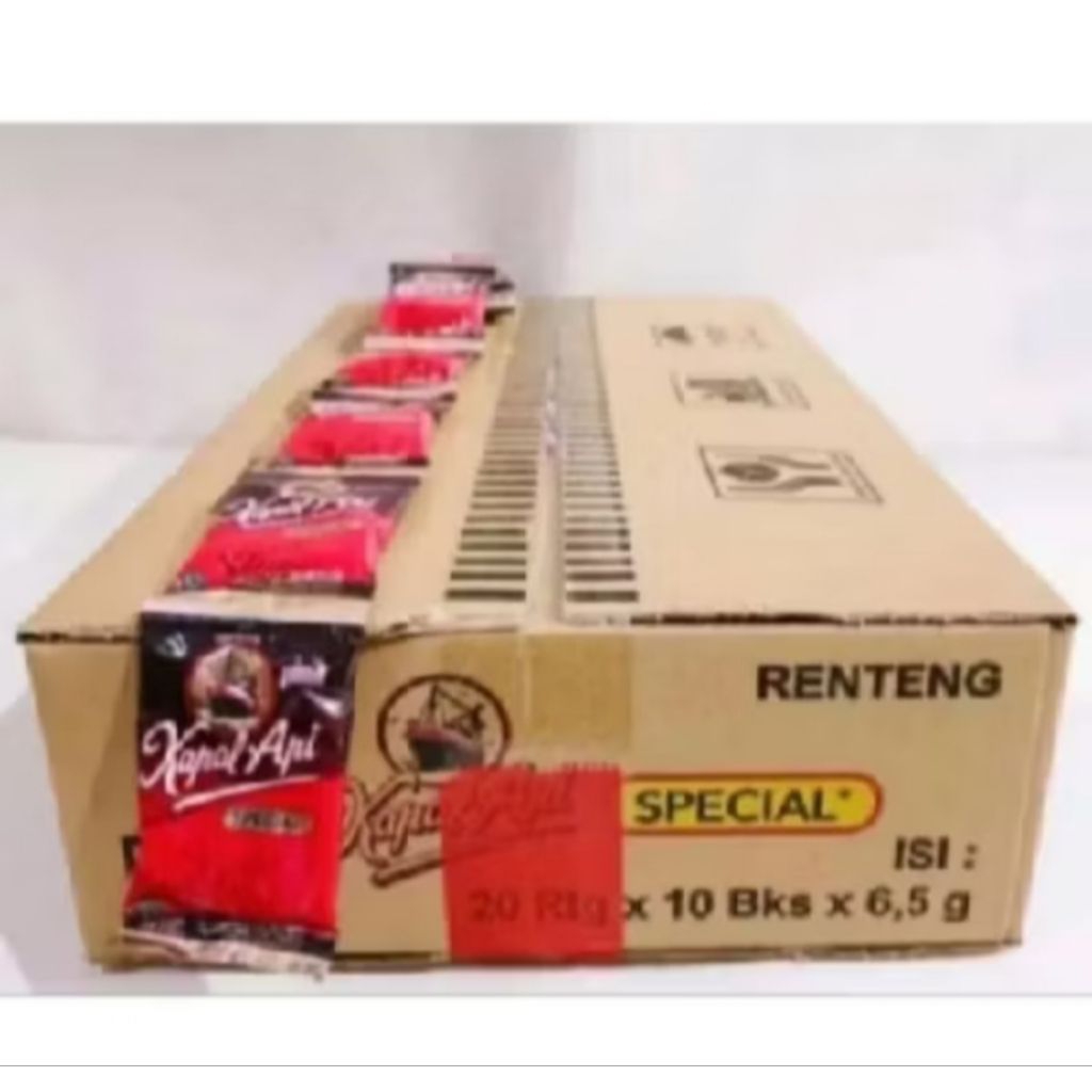 kopi kapal api mini tanpa gula 1 dus isi 200 saset