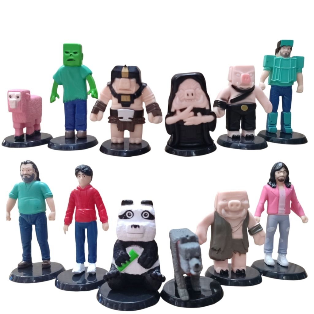 Mainan Figure A Minecraft Mine craft Movie