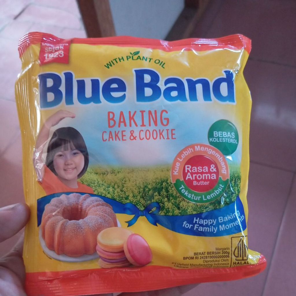 

blueband cake and cookie