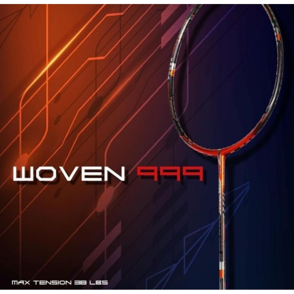 RAKET BADMINTON FELET WOVEN 999 PRO