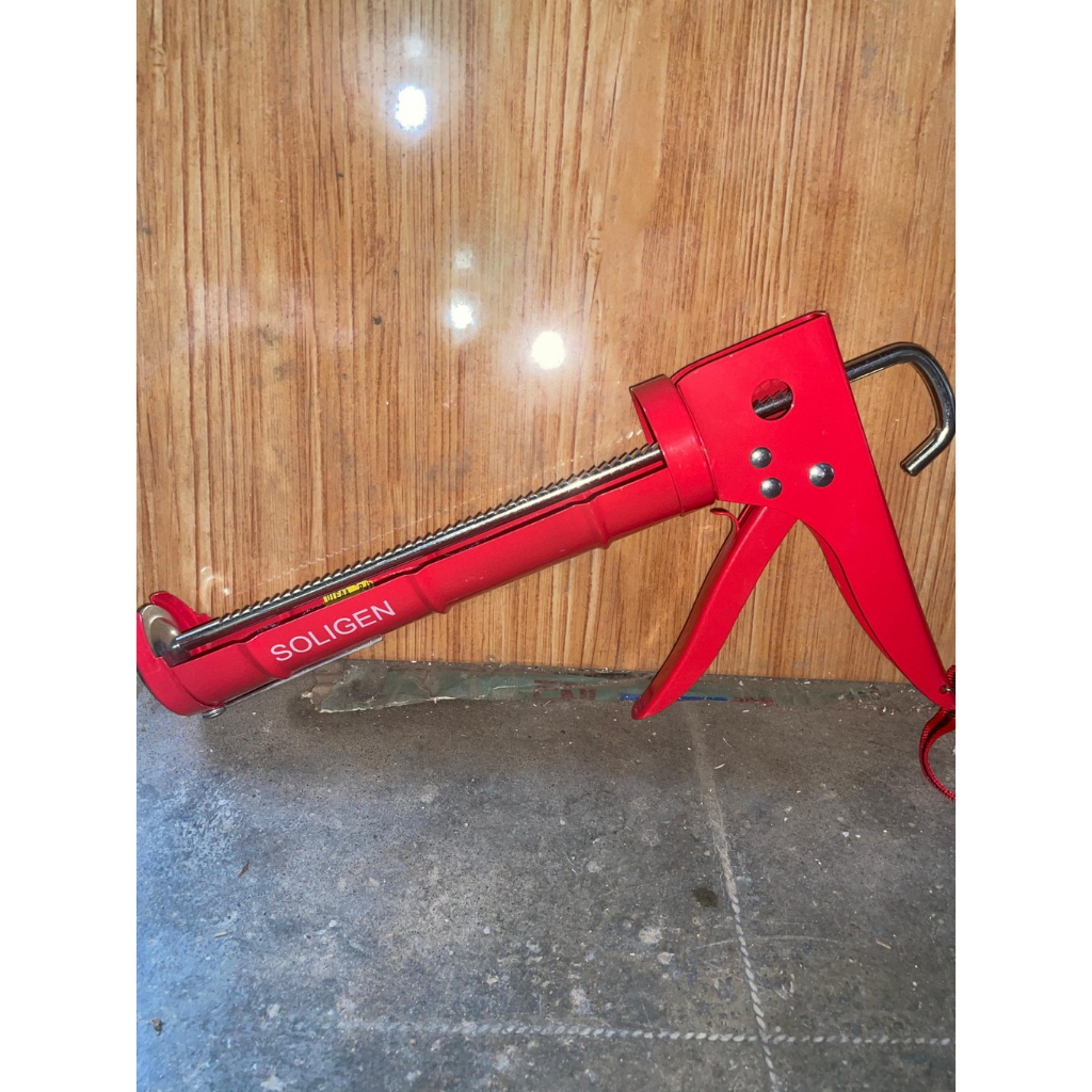 ALAT TEMBAK LEM KACA SOLIGEN / ALAT TEMBAK LEM SILICONE SILIKON SOLIGEN / ALAT TEMBAK LEM SEALANT