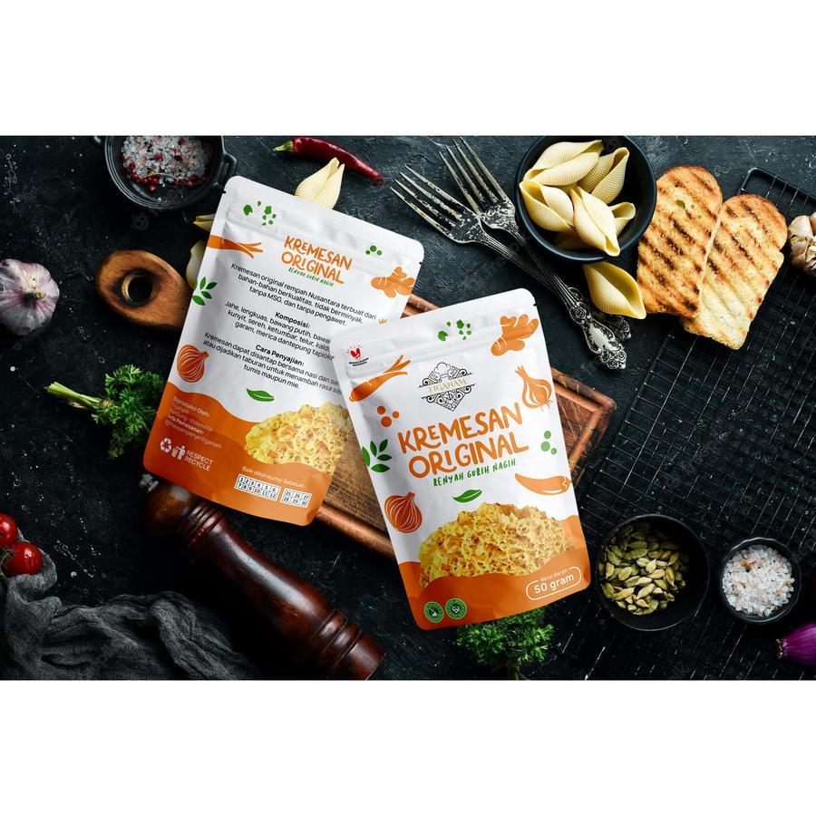 

KREMESAN KREMES ORIGINAL KALDU AYAM TIGANAM 60GR