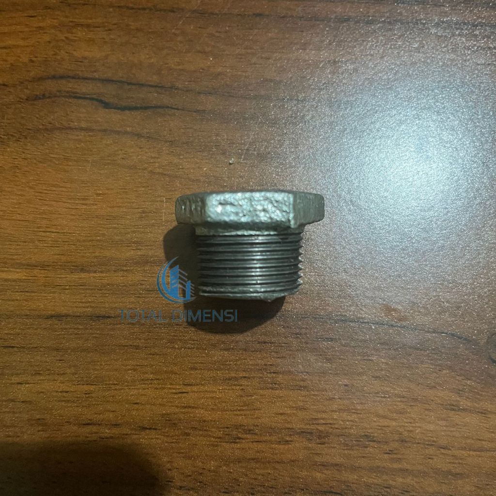 Vlok Ring Besi | Plok Ring Galvanis | V Ring 1/2