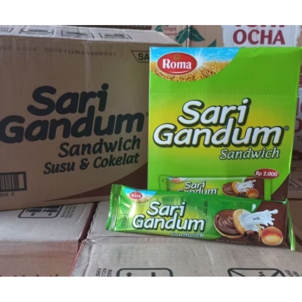 

[TERMURAH‼️] ROMA SARI GANDUM SANDWITCH BOX KARTON