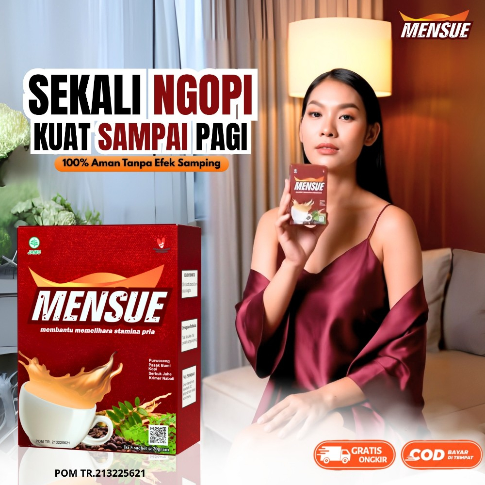 

KOPI MENSUE KOPI HERBAL KUAT STAMINA PRIA TAHAN LAMA | box isi 5 Sachet
