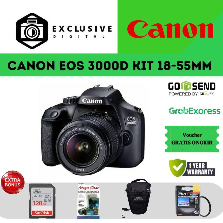 CANON EOS 3000D KIT 18-55MM / CANON 3000D KIT 18-55MM / CANON 3000D