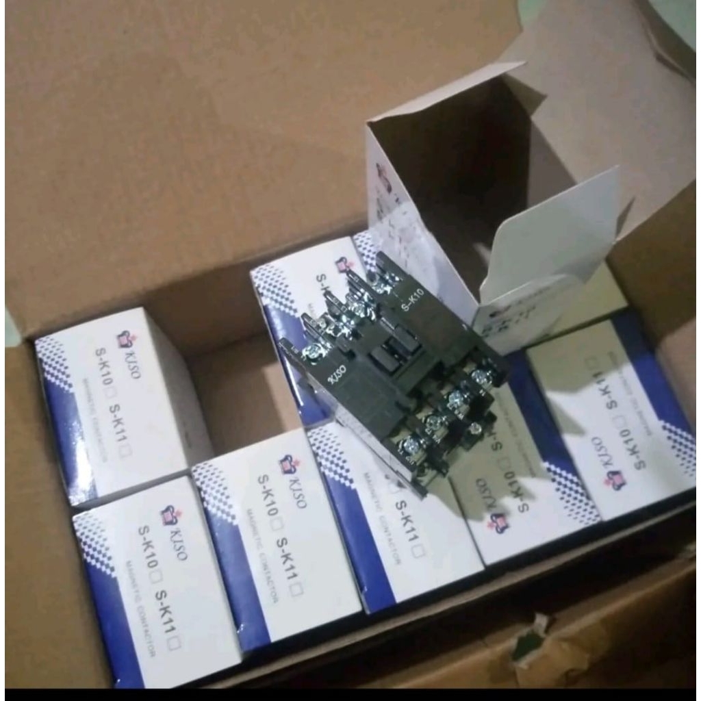 kontaktor sk10 220v kiso / contactor 220v sk-10