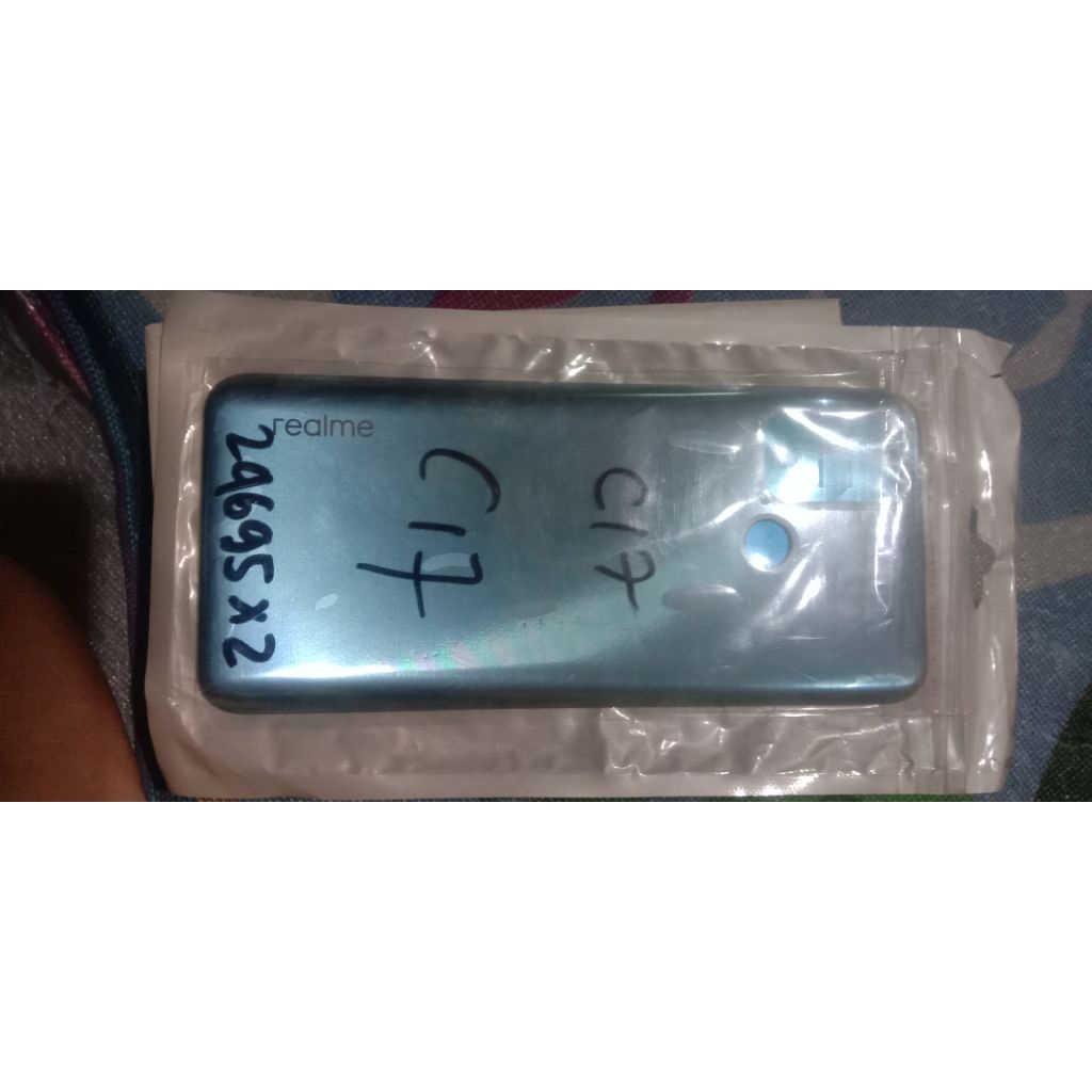 bacdore/tutup bekalang hp realme c17 ram 6/256