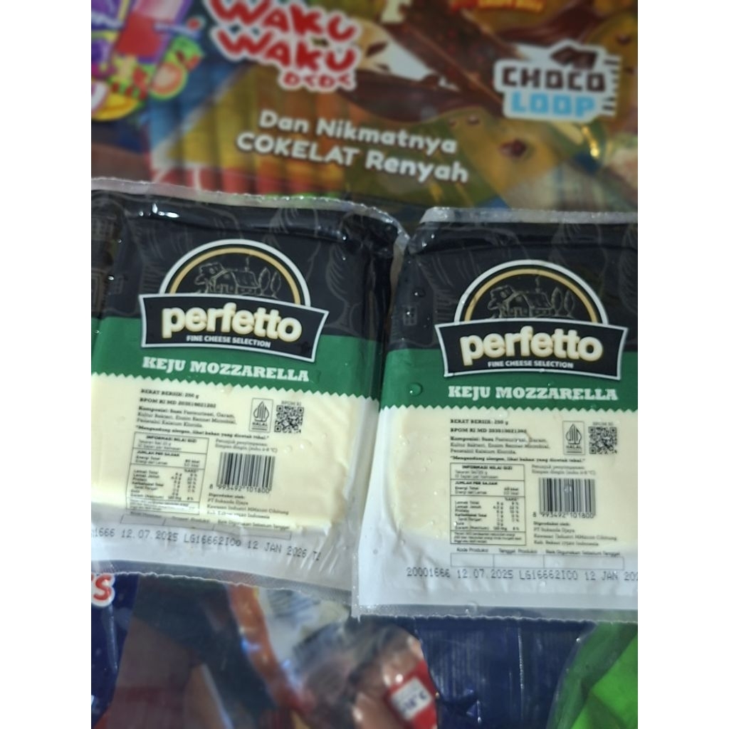 

KEJU MOZARELA 250 GRAM PERFETTO