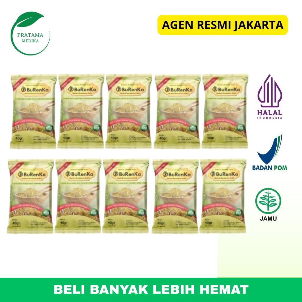 BuRenKa Serbuk Rendaman Kaki Original