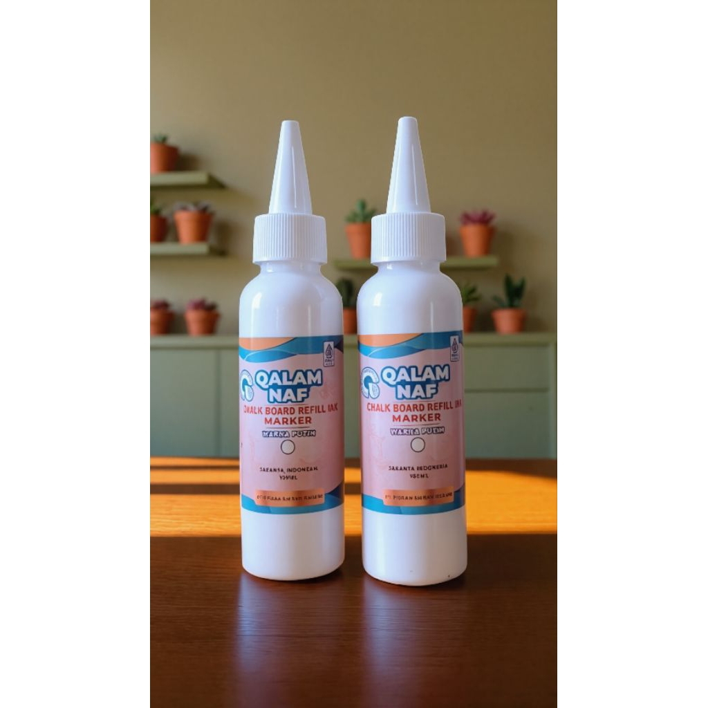 

Tinta putih mudah di hapus Tinta Chalkboard untuk media kaca melamin 100ml Tinta putih mudah di hapus