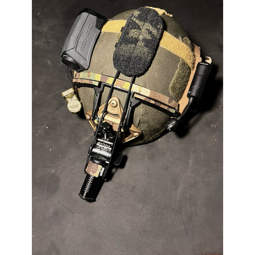 IDR The NODS’S patch, patch retainer untuk NVG Multicam black fits with PVS7, PVS14, PVS31, Quad Nod