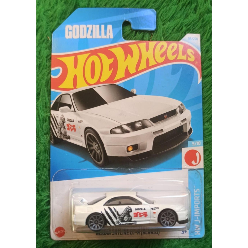 hotwheels Nissan skyline R33 Godzilla putih