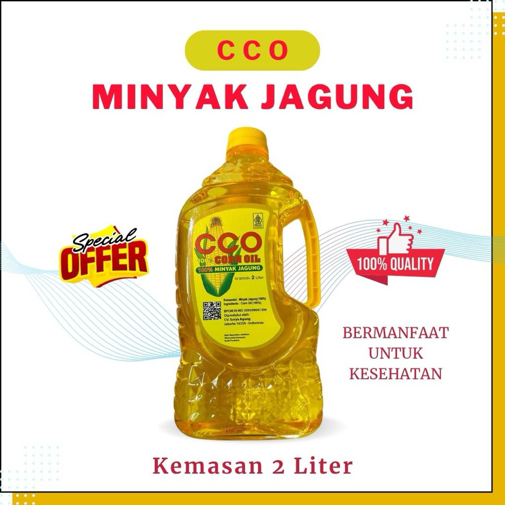 

Minyak Jagung CCO 2 liter Corn Oil