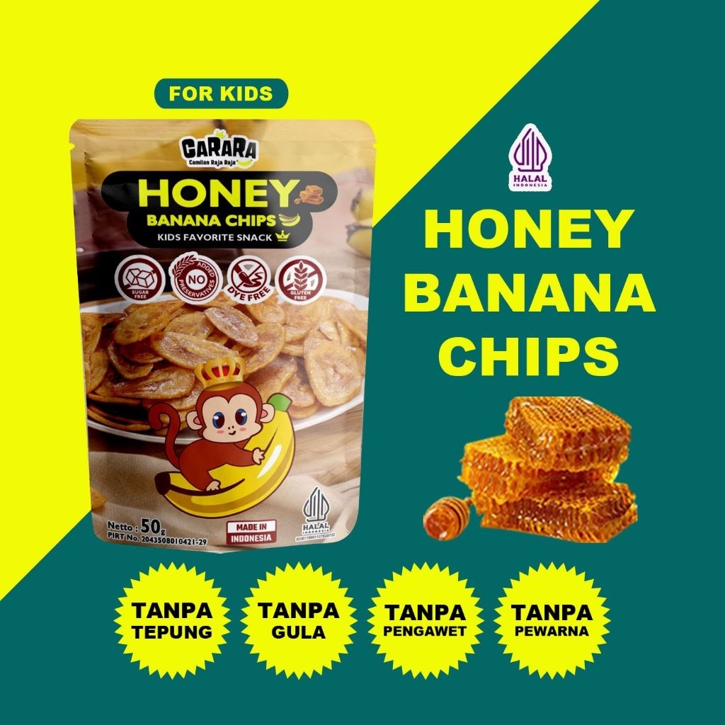 

Honey banana chips KIDS carara food