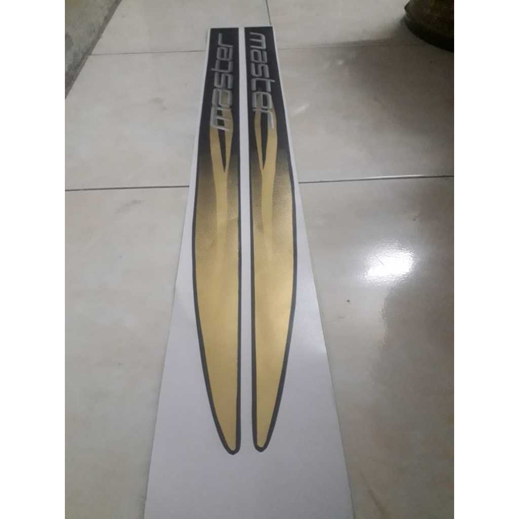 stiker List Body Zebra Espass Master / Stiker Daihatsu Espass minibus / stiker espass