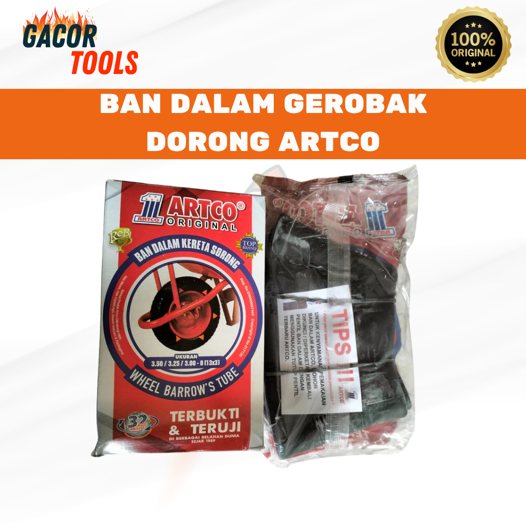 Ban Dalam ARTCO / Ban Dalam Gerobak Dorong Gerobak Sorong ARTCO / Ban Dalam Gerobak Pasir ARTCO