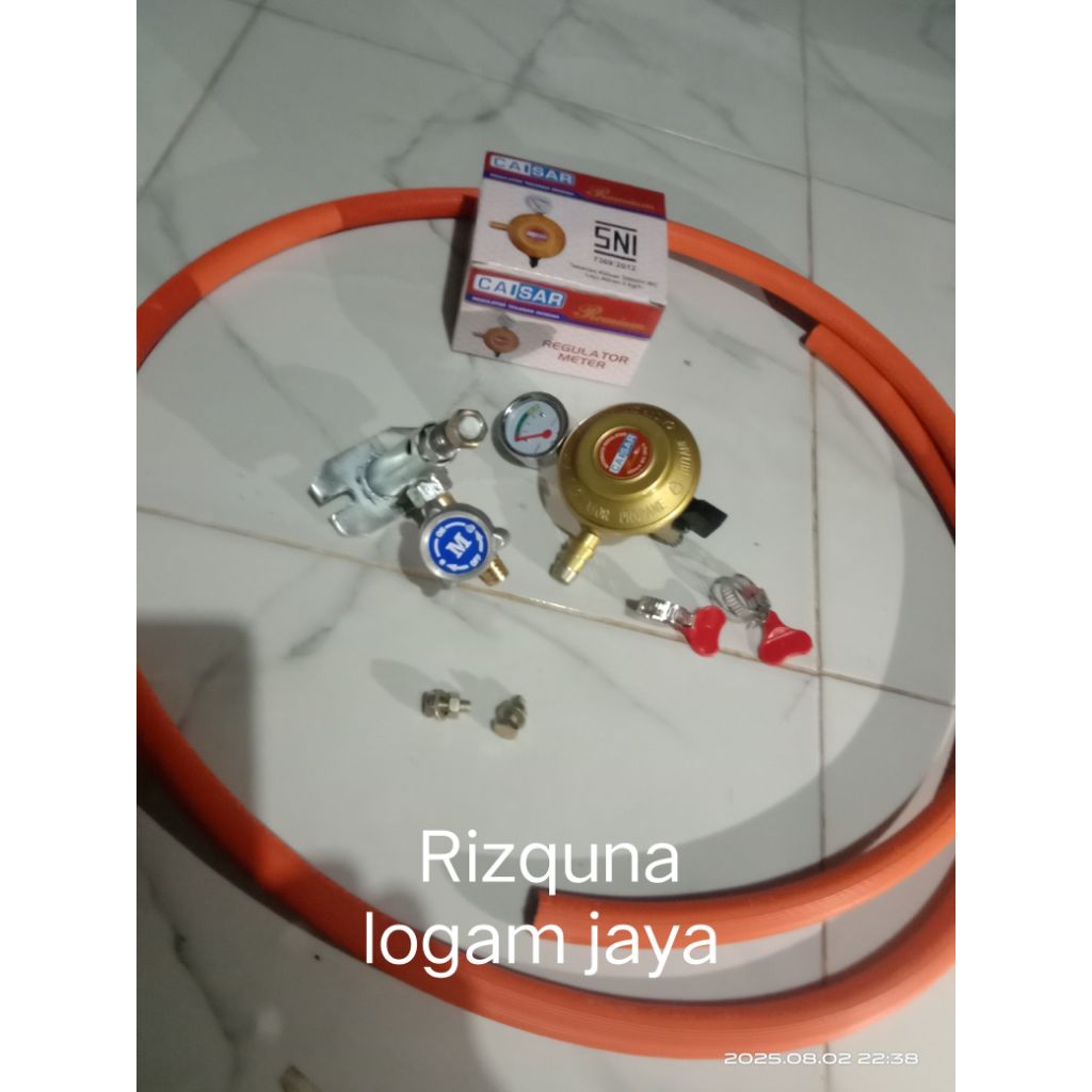 Karburator BBG Elpiji Alkon 1.0 Pompa Air Konverter Mesin Pompa Air 4 Tak karbulator LPG rakitan sen