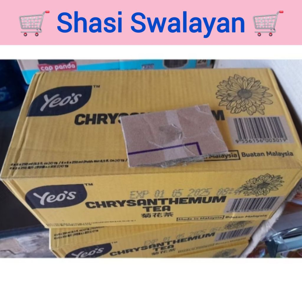 

Yeo's 1 Dus 24 Pcs 250 Ml - Yeos Teh Krisantimum/ Leci / Kundur/ Kedelai