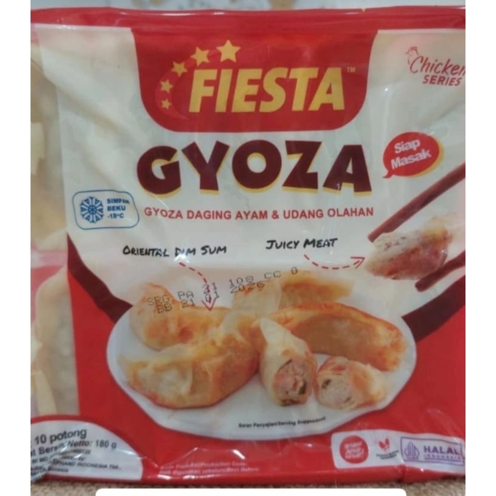 

Gyoza Fiesta 180gr
