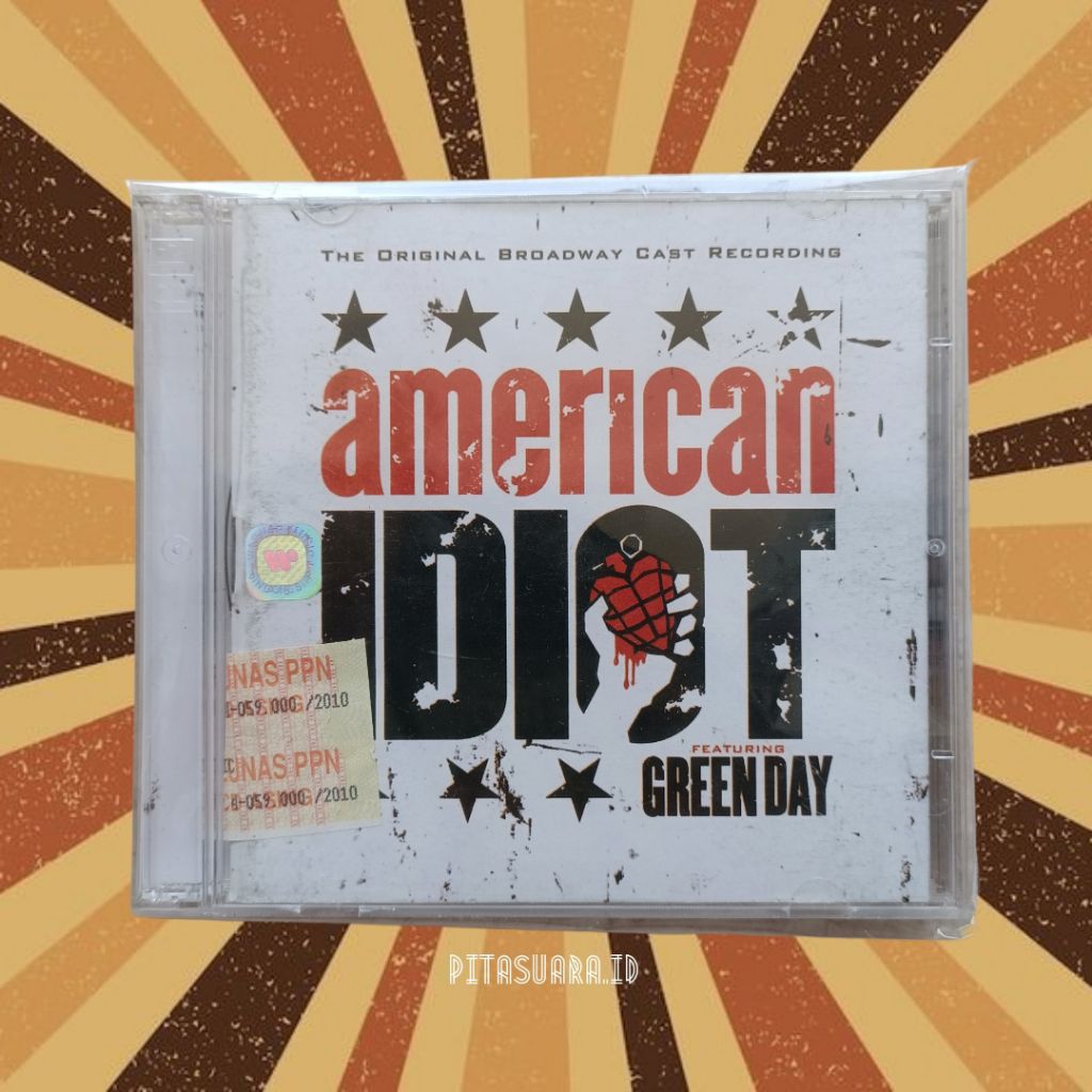 Kaset CD Green day American idiot Featuring 2CD Cassette green day