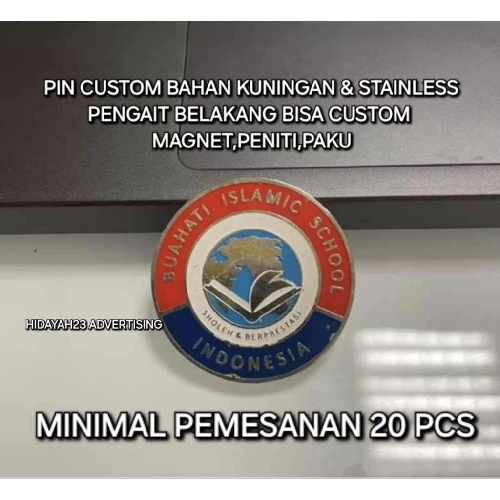 pin enamel custom / pin kuningan custom / pin custom magnet /pin custom peniti / pin custom paku