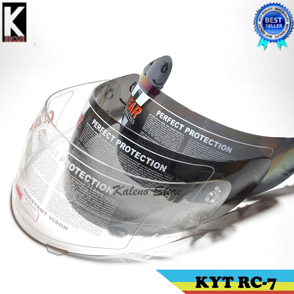 Kaca Visor Helm KYT RC7 Rc 7