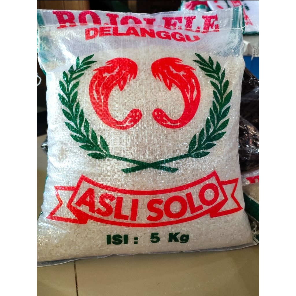 

Beras Kualitas Premium jenis ip 32 promeo asli solo 5kg