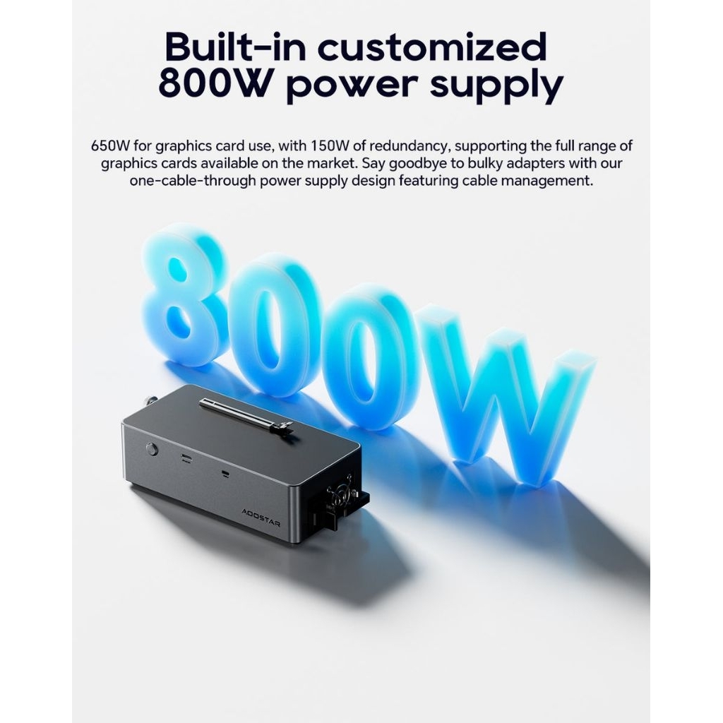 Aoostar AG02 Egpu Dock Oculink USB 4