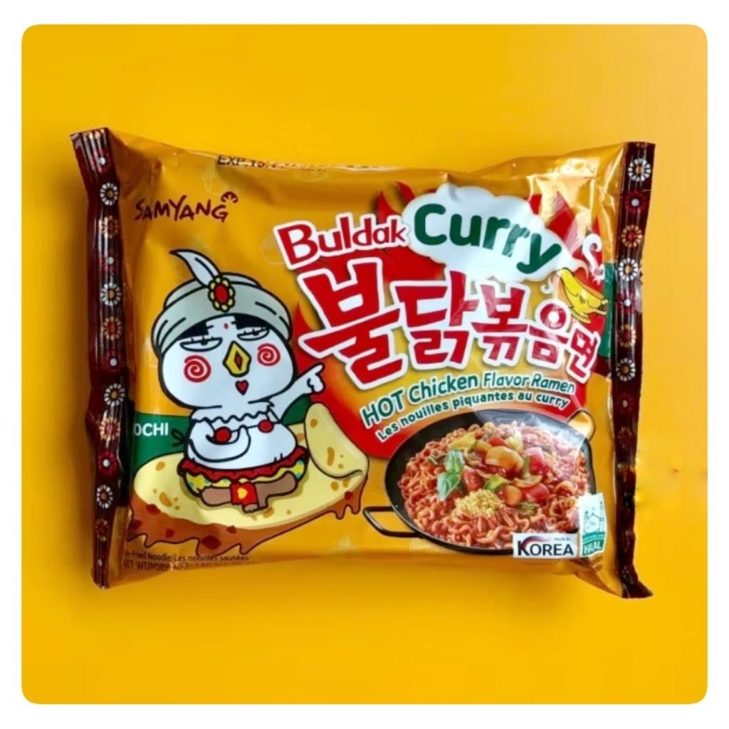 

Samyang Buldak Curry Spicy Ramen 140gr
