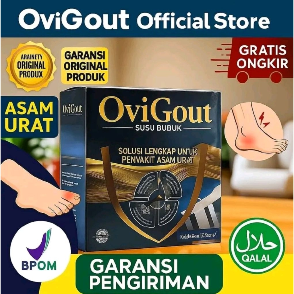 

OVIGOUT ORIGINAL SUSU KESEHATAN UNTUKASAM URAT NYERI SENDI KESEMUTAN KEBAS DAN KESEHATAN TULANG