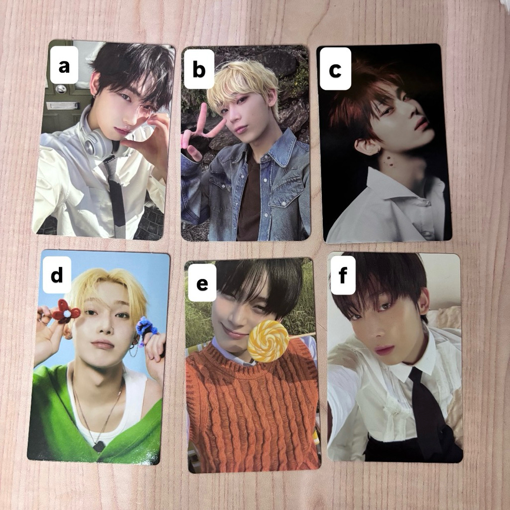 [READY SIAP KIRIM BISA COD] ENHYPEN SUNOO DICON ROMANCE UNTOLD DARK BLOOD ORANGE BLOOD PHOTOCARD PC 