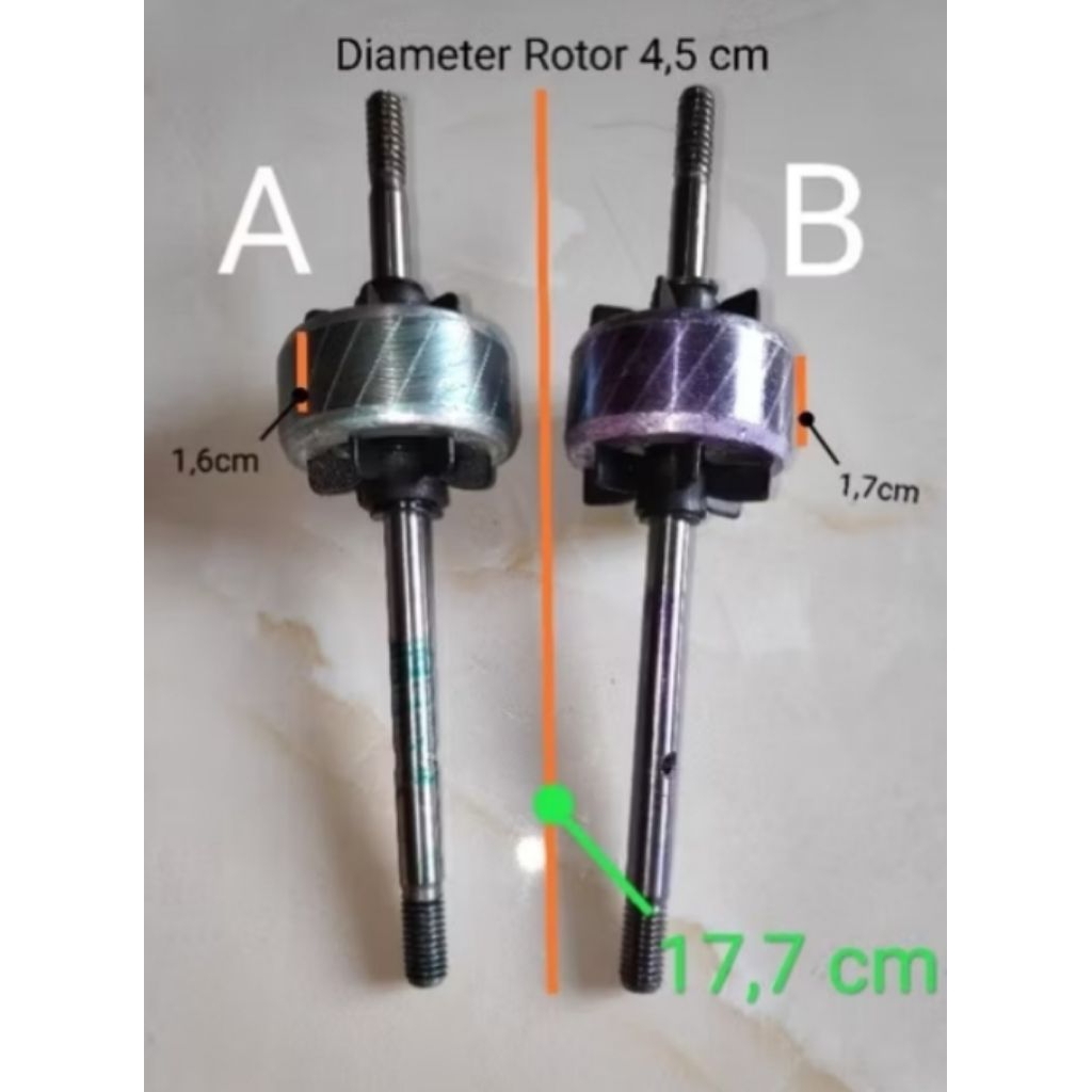 as rotor kipas angin cosmos original