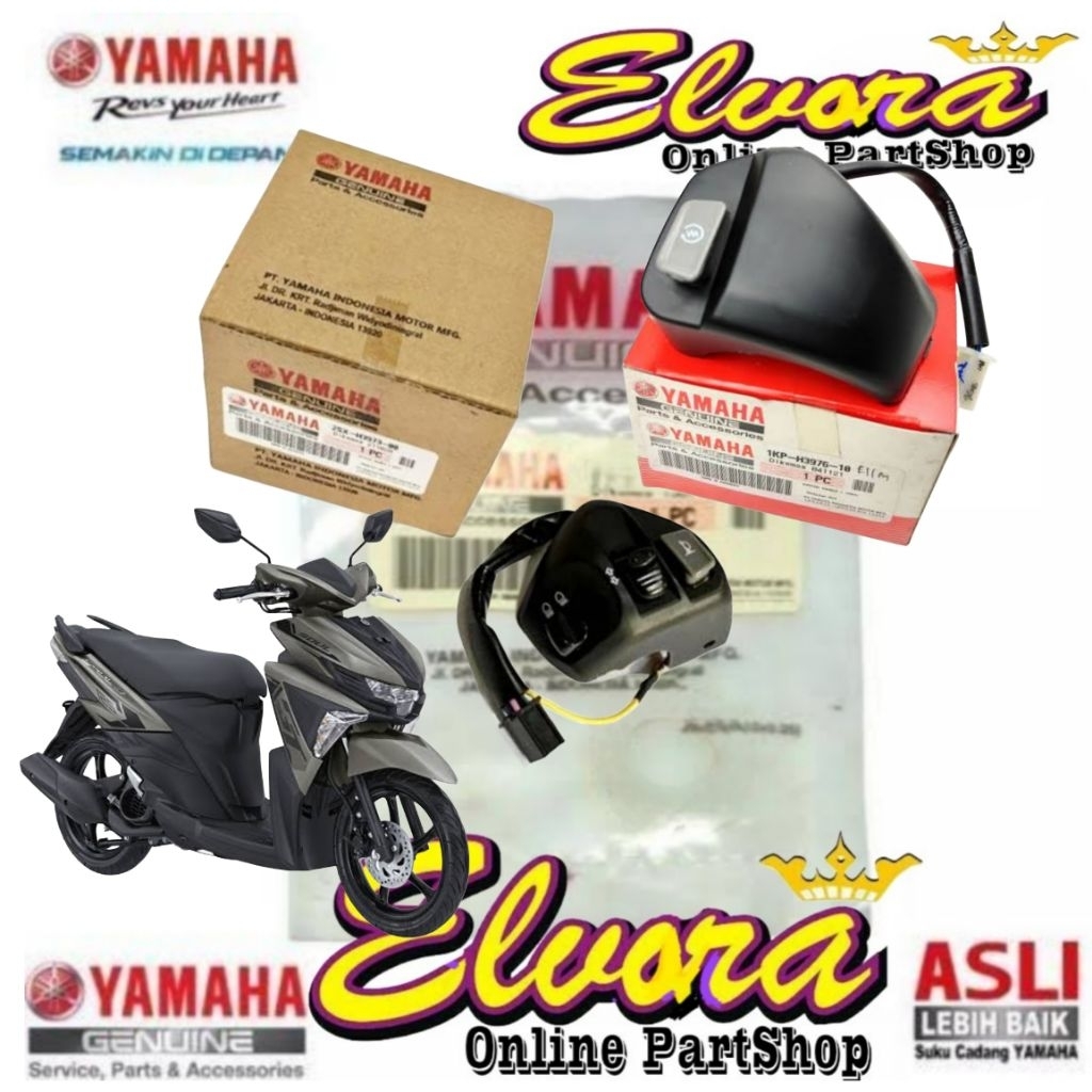 Switch handle saklar lampu kanan kiri yamaha Soul GT 125 Original 2SX-H3973-00