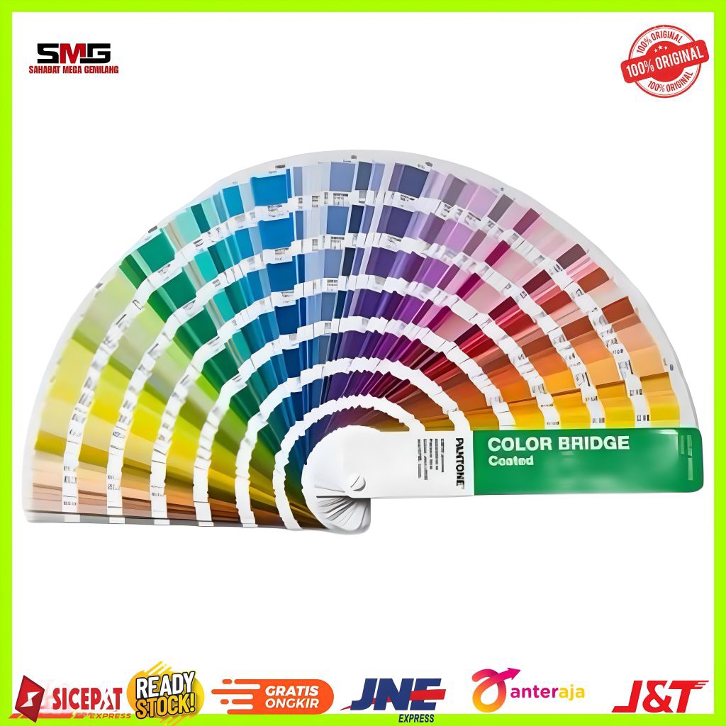 Pantone GG6103B Color Bridge Coated – Buku Warna Spot vs CMYK Terbaru