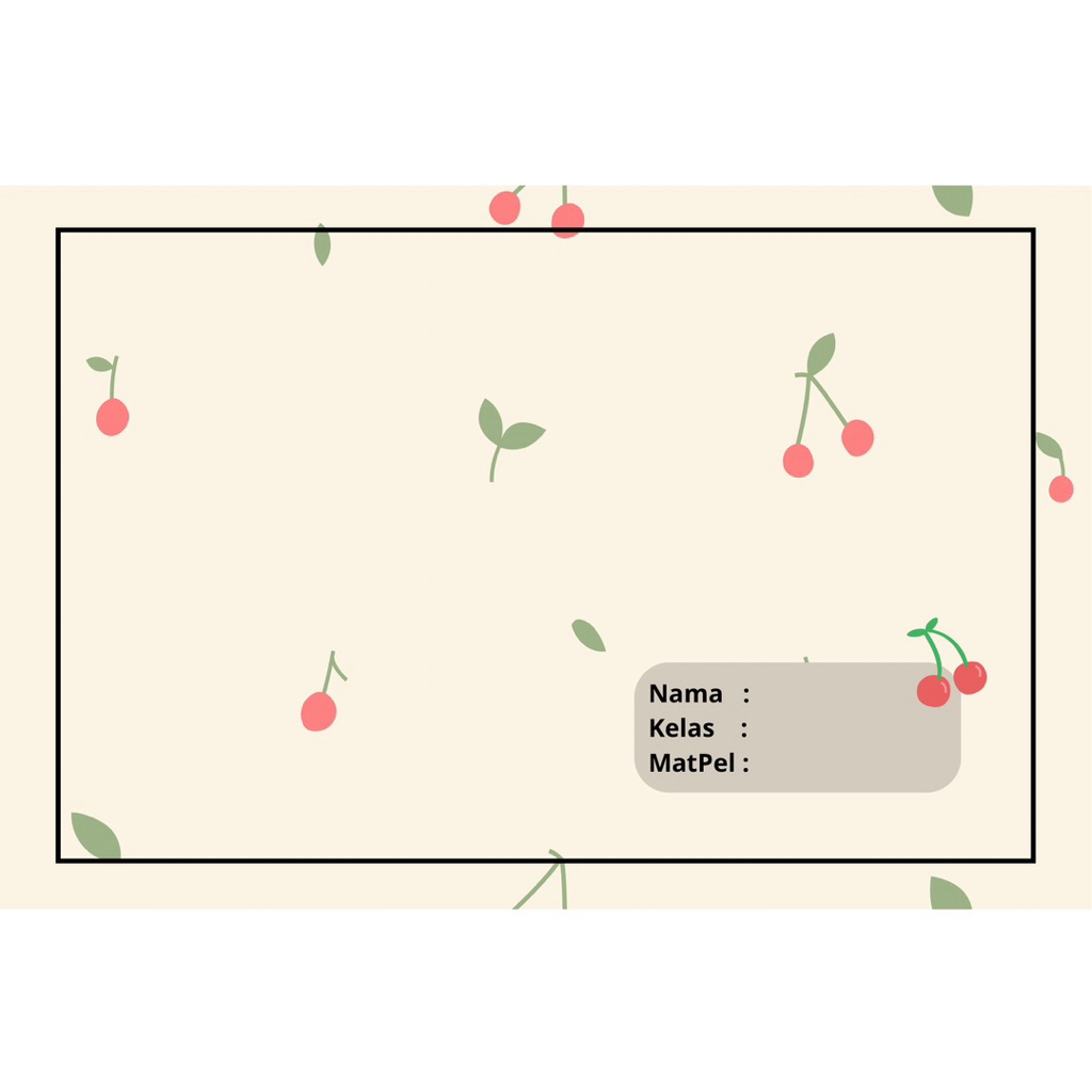 

sampul buku motif lucu/sampul buku kekinian/sampul buku bermotif