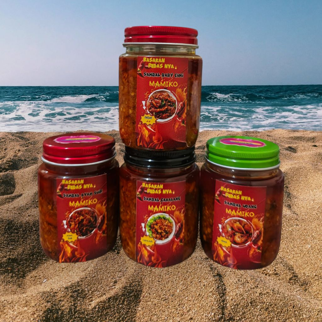 

SAMBAL CUMI, UDANG, CAKALANG, AYAM SUIR