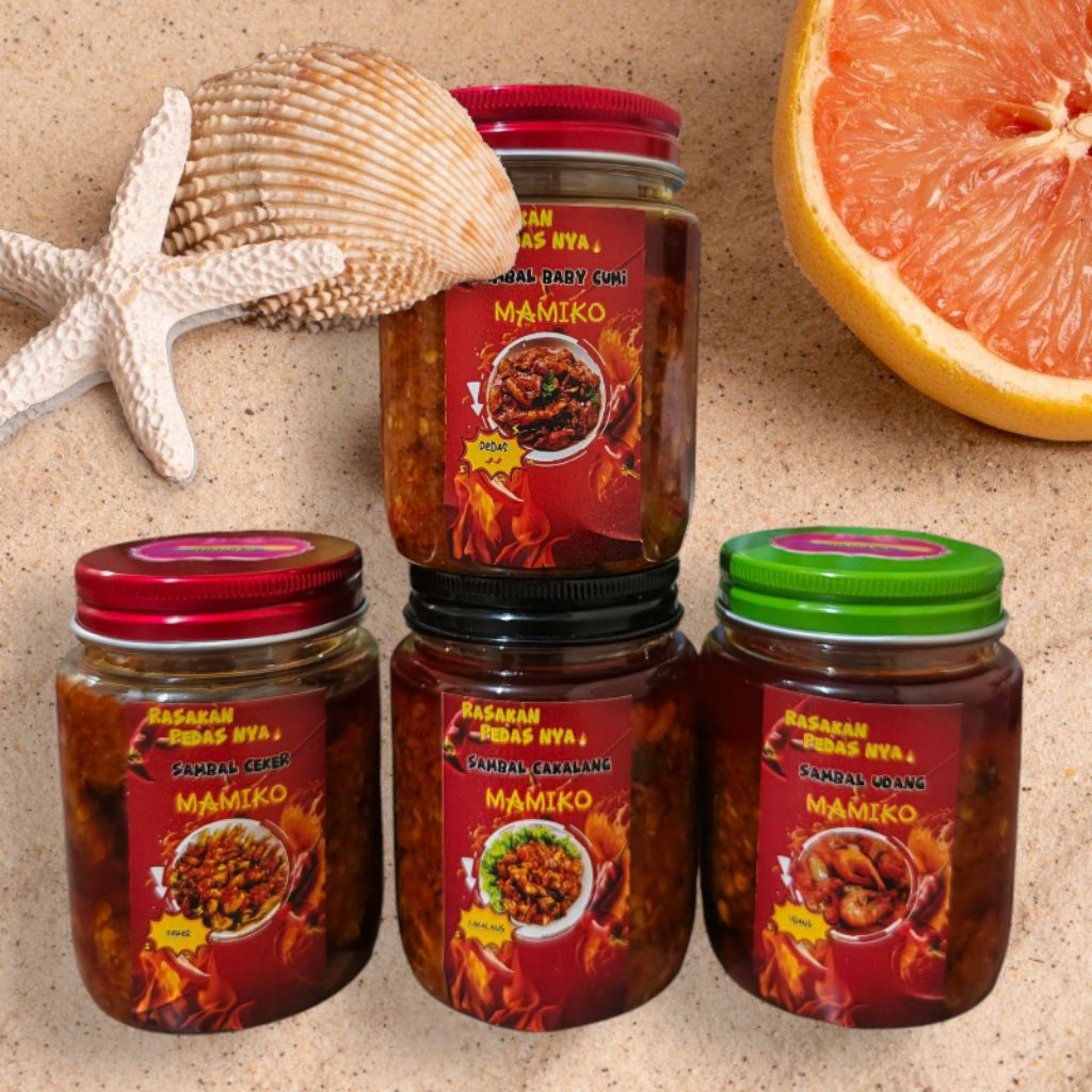 

SAMBAL CUMI, UDANG, CEKER TANPA TULANG, CAKALANG