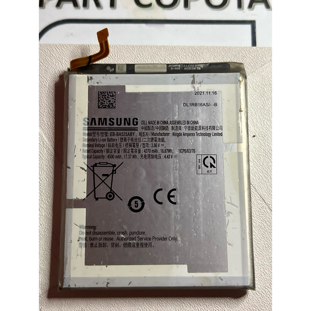 baterai Samsung a52 a52s s20fe original copotan