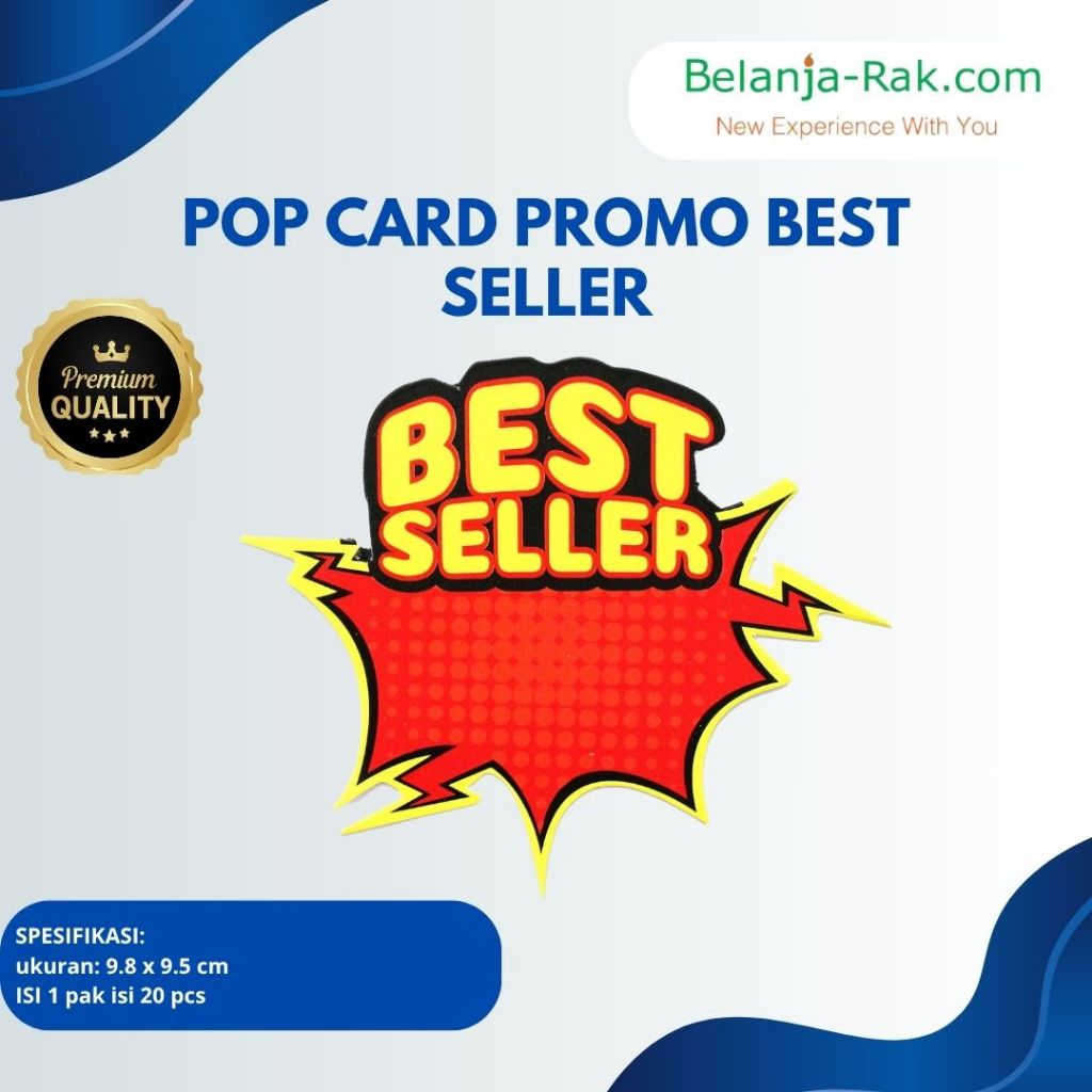 

Pop Card BEST SELLER kertas promo