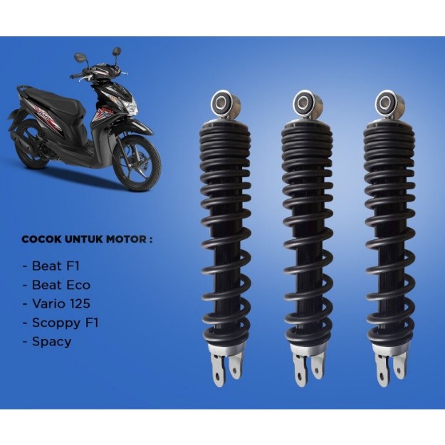 SHOCK / PER BELAKANG PEREDAM KEJUT / SHOCKBREAKER BELAKANG MOTOR HONDA BEAT FI NEW BEAT STREET BEAT 