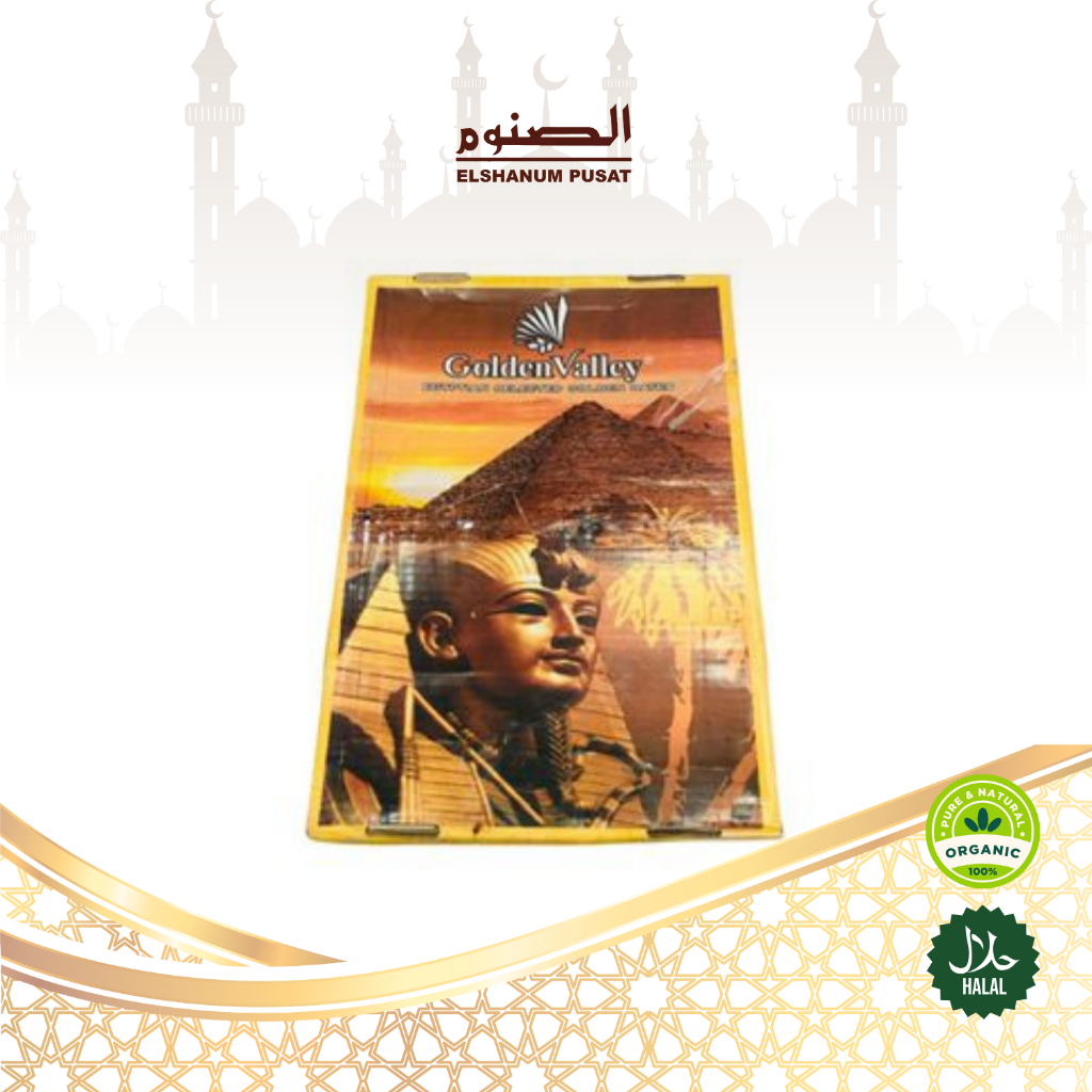 

Kurma Mesir Golden Valley 10kg (khusus Go-send) / kurma mesir gollden valley premium / Elshanum