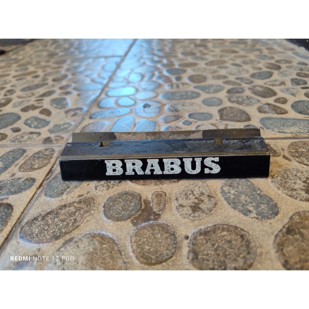 Emblem grile gril BRABUS W124 oem RARE