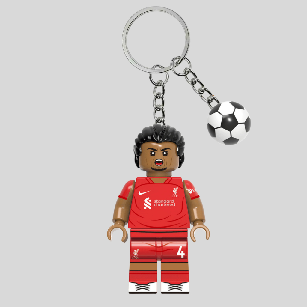 Virgil Van Dijk LEGO Keychain | Gantungan Kunci LEGO Virgil Van Dijk | Soccer Series