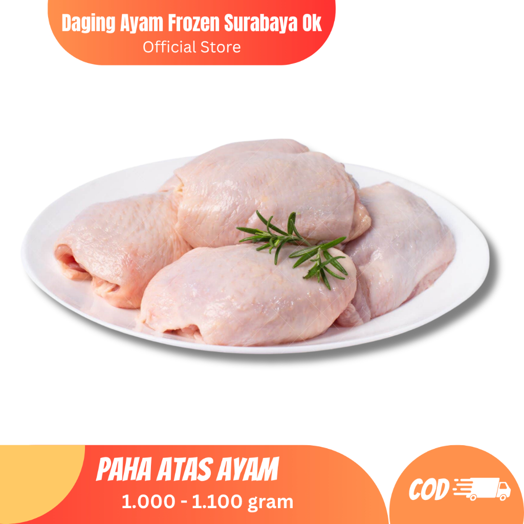 

(COD) Paha Atas Ayam Frozen 1Kg - Ayam Beku Segar Surabaya Halal