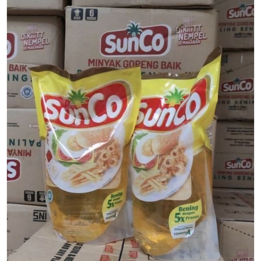 

SUNCO minyak goreng kemasan pouch 2 L minyak goreng 2 liter sunco