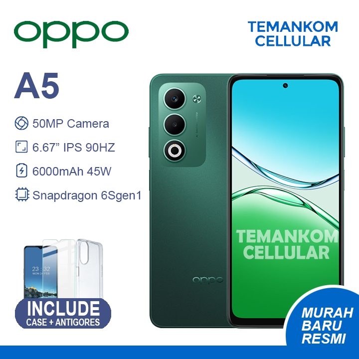 Oppo A5 16GB RAM 8+8 Extend 8/128 8GB 128GB Garansi Resmi